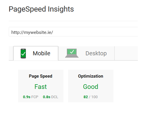 good-page-speed
