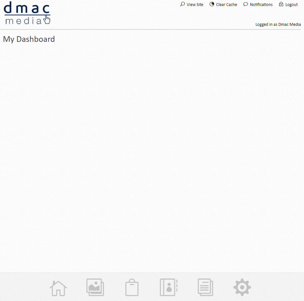 Dmac Media Admin Dashboard