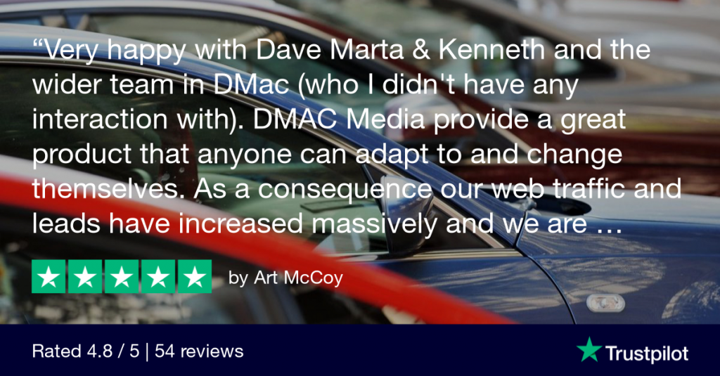 Art McCoy of McCoy Motors shares his experience of Dmac Media. 